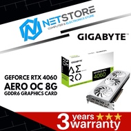 GIGABYTE GeForce RTXTM 4060 AERO OC 8G GRAPHIC CARD - GV-N4060AERO OC-8GD