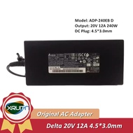 Delta ADP-240EB D AC/DC Adapter 20V 12A 240W Laptop Charger For MSI DELTA 15 A5EFK-033FR A5EFK-030JP