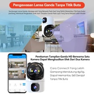 terBaik- XIHANCAM 5MP Dual Lens Smart Kamera Cctv Wifi Jarak Jauh IP Camera PTZ