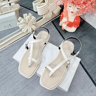 Dép sandal  nữ xỏ ngón đế bệch đi học Dép quai hậu nữ sadal dế bằng T61 DéP  Shoes GiàY