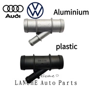 ALUMINUM COOLANT HOSE CONNECTOR / Y-JOINT - VW POLO SEDAN VENTO 1.6 MPI - 1C0121087E