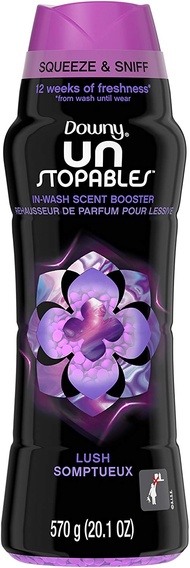 Downy Unstopable In-Wash Scent Booster Beads, Lush, (Pack of 1)