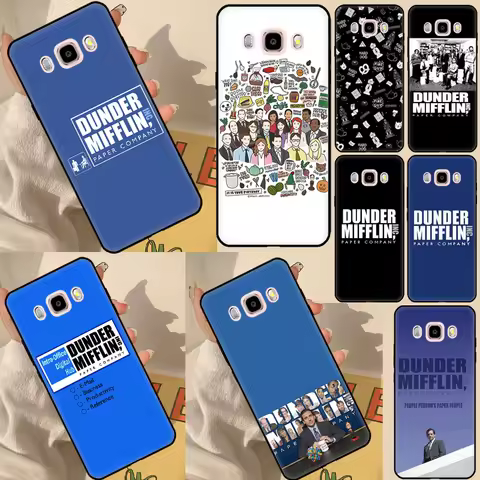 The Office Dunder Mifflin Phone Case For Samsung Galaxy J5 J3 J7 A5 J1 2016 2017 J2 Core J8 A9 J4 J6