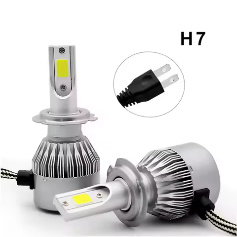 C6 led Car Headlight H7 LED H4 Bulb H11 HB3 9005 HB4 9006 H1 H3 9006 9007 Auto Lamps Fog Lights Led