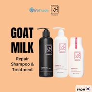 [SHUSHU UU] Goat Milk Multi Effect Repair Shampoo (black &amp; white) &amp; Treatment &amp; Body Wash / Treatment shampoo / treatment / hair treatment / wetradekorea