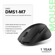 Dmes DMS1-M7 Ergonomic Wireless Mouse Bluetooth Mouse | Rechargeable | 2400 DPI