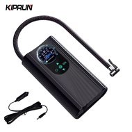 KIPRUN Car Tire Inflator, 120W 12V Air Compressor Automatic Car Tyre Pump 150PSI Electric Smart Digital Inflatable Air Pump For Car Motorcycles Bicycles