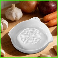 Ceramic Garlic Grater Plate Grater Grinder Tool Ginger Grinder Plate for Kitchen Cooking Food Prep C