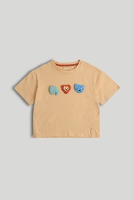 Mothercare Yellow Origami Animal T-Shirt