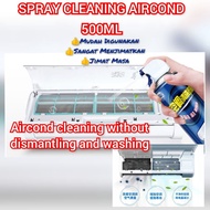 500ML spray cleaning aircond conditioning foem coil cleaner cuci aircond coil