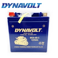 Battery NANO Gel Dynavolt 12N9L-BS 12N9 12N9L YB9 Original MG9-4B-C Batteri Jaguh SKYLINE Wmoto Xtre