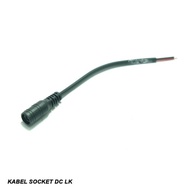 DC socket cable LK / DC female power cable black cover