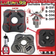 BUTTERFLY B-591 B-596 Blender Jug Base Lock Jug Blade Lock Plate Retainer Spare Parts Replacement