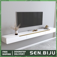 SENBIJU Tv Console Cabinet Hanging TV Cabinet Modern Simple Light Luxury Wall Hanging Cabinet Living Room