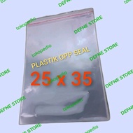 Plastik Opp 25x35 cm - Opp Baju 25 x 35 seal - Opp Kemeja - Opp Kaos