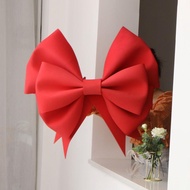 Bow sponge paper giant INS net red super large bow material package wall pendant wedding wedding car decoration supplies