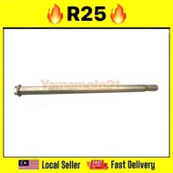 REAR WHEEL SHAFT YZF-R25 TYRE SHAFT BELAKANG YZF R25 YAMAHA TYRE RIM TAYAR BELAKANG REAR SHAFT SAP S