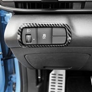 YOUTOOCAR Headlight Adjustment Button Frame Cover ABS Interior Accessories Compatible with Hyundai E