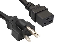 Cable Leader 12 AWG 20A 250V Power Cord- NEMA 6-20P to IEC 320 C19 (10ft)