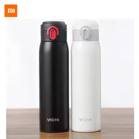Original Xiaomi Mijia VIOMI Thermos Stainless Steel Cup Flask Water Bottle Cup 24 Hours Thermos 300M