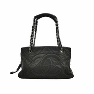 Chanel GST 系列 中號 牛皮 菱格 絎縫 雙C 壓花 單肩包