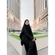 ABAYA SET KHIMAR | 1 set of french khimar abaya | Umrah Hajj abaya dress with headscarf set