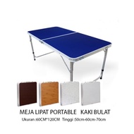 COD Meja Lipat Meja Portable Meja Koper Serbaguna Meja Lipat Koper Hpl