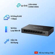 Bộ Chuyển Mạch Switch Mercusys MS108GS 8 Cổng Gigabit RJ45 10/100/1000 Mbps Tiết Kiệm Năng Lượng