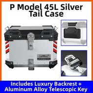 Loboo | BMW C400X C400GT Compatible Aluminum Motorcycle Tail Box Rear Rack