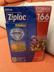 ZIPLOC 密保諾 拉鍊式保鮮夾鍊袋一組70大袋+96小袋 699元--可超取付款