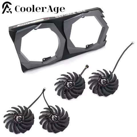 Video Card Fan Replacement For MSI GeForce GTX 1650 1650S 1660 1660S 1660Ti Gaming X/Z PLD09210S12HH