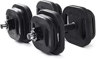 Exercise Set Neoprene Dumbbell Set Of 2, Non-Slip,Adjustable Dumbbell Barbell Weight Pair 20Kg44LB F