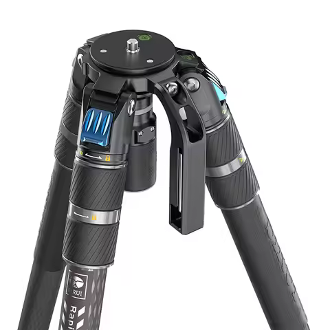 *SIRUI SVS75 Rapid System One-Step Height Adjustment Carbon Fiber Tripod Lightweight and Stable for 