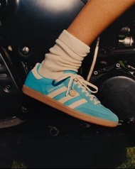 👟adidas Originals SAMBA OG x Sporty&amp;Rich 聯名款 Blue Rush/藍色衝刺/藍白 男女通用鞋款 運動休閒鞋 IE6975