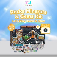 Educational Toys for Children About Natural Geology and Exploration (Minerals Rocks & Gems Kit) Buy 