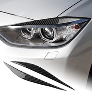 2pcs for BMW 3 Series F30 320i 316i 2013-2015 Car Headlight Eyebrows Sticker Trim Eyelid Strips Acce