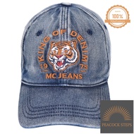 Mc Jeans หมวกแก็ป Mc Tiger สียีนส์ M10Z071 Peacock Steps