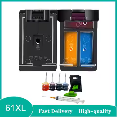 Vilaxh Compatible Ink Cartridge For HP 61XL Ink Cartridge 61 XL For HP Deskjet 1000 J110a1050 1051 1