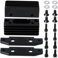 CNC Metal Engine Mount with Bolts FIT for K MP7.5 MP777 MP9 I GT ST ST EVO(Black)