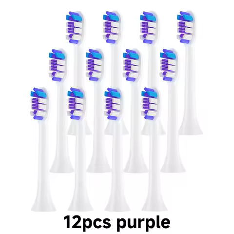 4/8pcs Replacement Toothbrush Heads Compatible with Philips Sonicare Soft Replacement Electric Brush