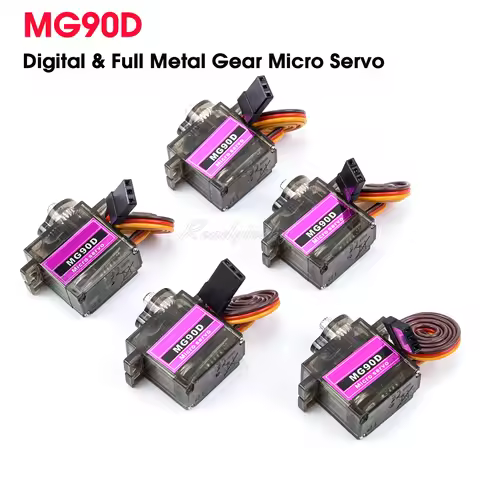 NEW MG90D Digital Micro Full Metal Gear Servo Motor 2.5kg Torque Upgrad MG90S MG90 For RC Plane RC H