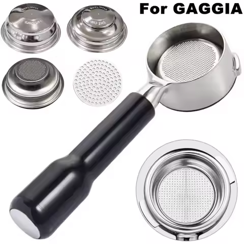 58MM Coffee Bottomless Portafilter For GAGGIA Classic Pro Accessories Naked Gaggia Filter Holder Bas