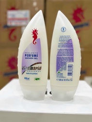 Sữa tắm cá ngựa hương nước hoa ALGEMARIN Exclusive Perfume Shower Gel chai nhọn/vuông 300/600ml