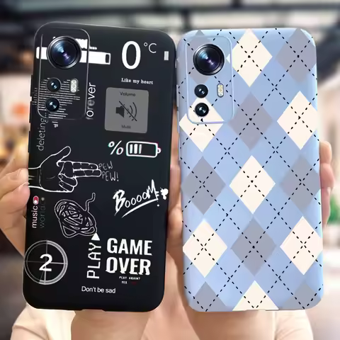 For Xiaomi 12 Lite Case Cover Mi 11 Lite Phone Case Cool Painted Back Cover For Xiaomi Mi 11 Lite NE
