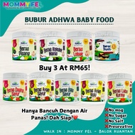 ADHWA BABY FOOD / BUBUR BANCUH TANPA GULA GARAM MSG & PERASA TAMBAHAN