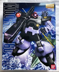 Bandai 1/100 MG MS-09 Rick Dom 0079 Gundam 紅標