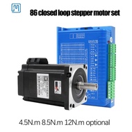 JMC 86J18118EC-1000 Nema 34 4.5 8.5Nm 12N Closed Loop Stepper Motor With Encoder 2HSS86H 6A Hybrid S