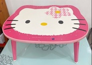正品sanrio hello kitty  1998 限量款  花朵 kitty  小書桌  折疊桌  行動書桌   60*51.5cm   （運費需自付。地點適宜，可面交！）