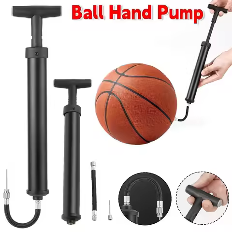 Bicycle Pump Ball Hand Air Pump Portable Soccer Pump Inflator Compact Basketball Football Pump Multi