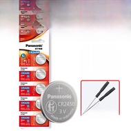 แบตเตอรี่แบบปุ่ม Panasonic Original CR2032 CR2450 CR1632 CR2025 3V สำหรับ KEYS REMOTE Car Audi Volks